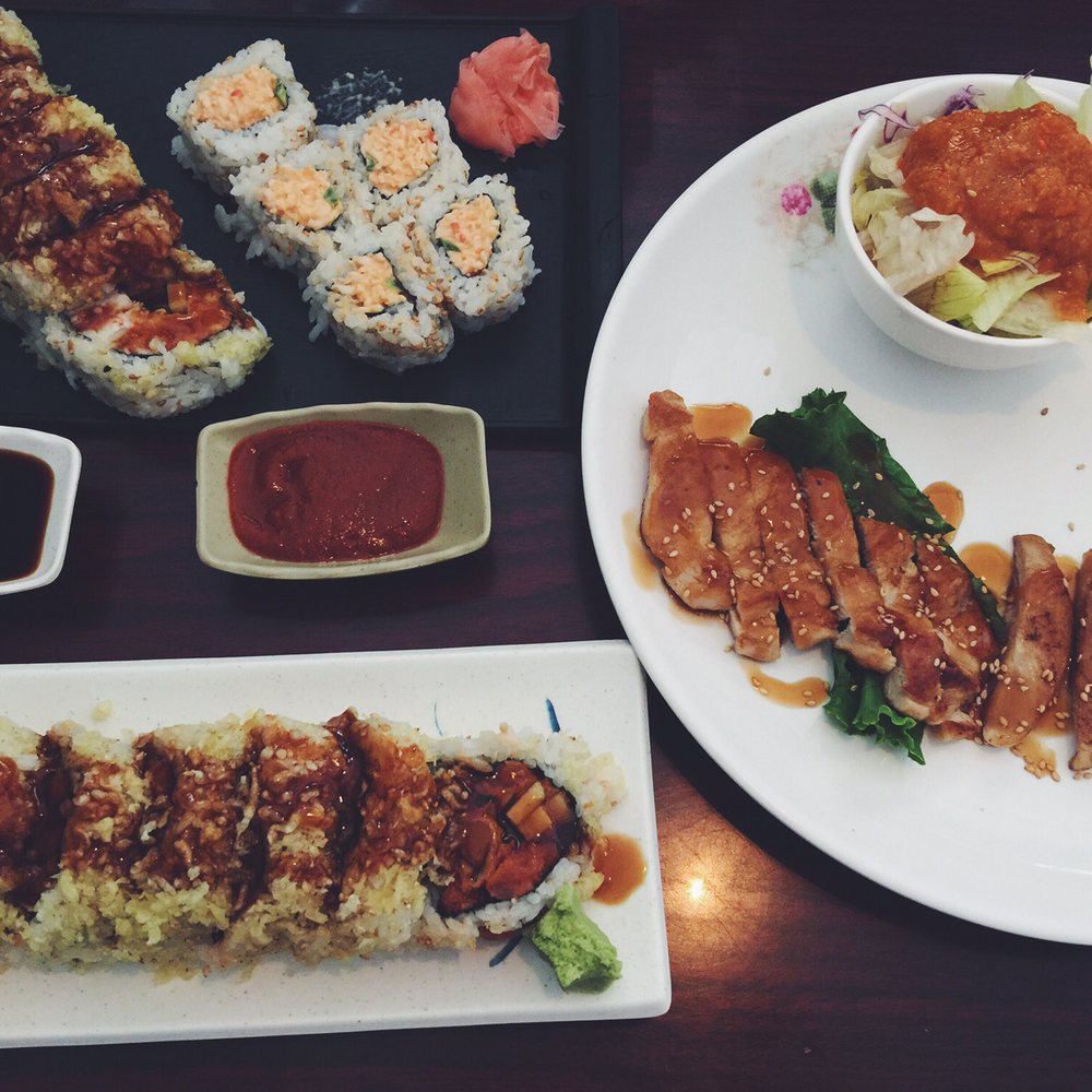 Sake Sushi - Our lunch spread. - Japanese Near Me - Walnut, California Sake Sushi - Our lunch spread. - Japanese Near Me - Walnut, California
