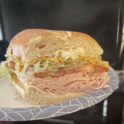 Lucky 7 Deli - Turkey and Cheese Hoagie