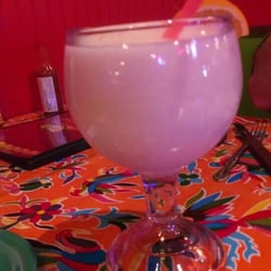 Casa Margarita - Pina Colada. Good, but served in a warm glass. Whoops