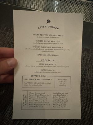 Menu photo 4 Saffron NOLA New Orleans, LA Menu photo 4 Saffron NOLA New Orleans, LA