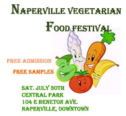 Simply Vedic's Naperville Vegetarian Food Festival Logo