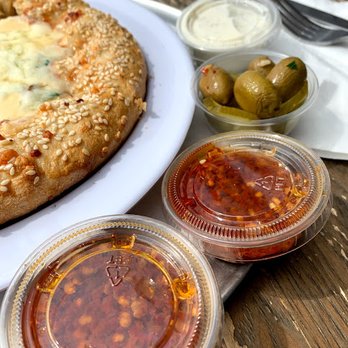 Pacific Kosher Express - this stuff really elevates the focaccia - Pizza Near Me - Los Angeles, California Pacific Kosher Express - this stuff really elevates the focaccia - Pizza Near Me - Los Angeles, California