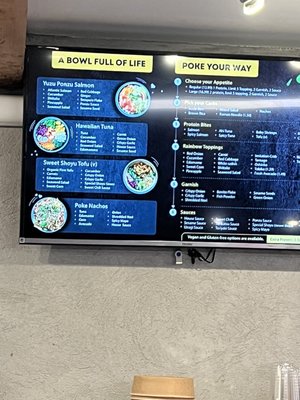 Menu photo 1 The Poke Shop Vancouver, BC
