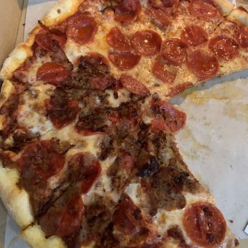 Ray's Pizza - Pepperoni and cheese and half sausage. - Pizza Near Me - Surprise, Arizona