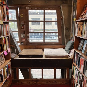 Left Bank Books Collective - Little nook to read in. - Bookstores Near Me - Seattle, Washington Left Bank Books Collective - Little nook to read in. - Bookstores Near Me - Seattle, Washington