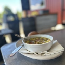 Bellewood Farms & Distillery - Chicken curry soup