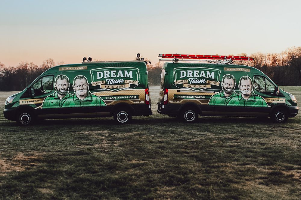 Slide of Dream Team - Plumbing, Heating, Cooling, & Electric