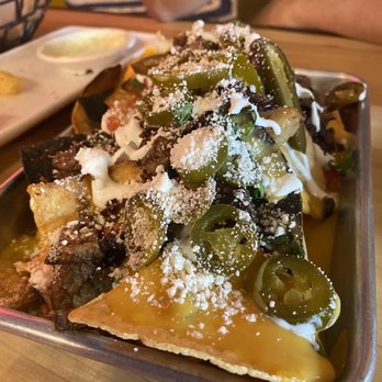 Mezcla - Burnt ends nachos - Latin American Near Me - Las Vegas, Nevada Mezcla - Burnt ends nachos - Latin American Near Me - Las Vegas, Nevada