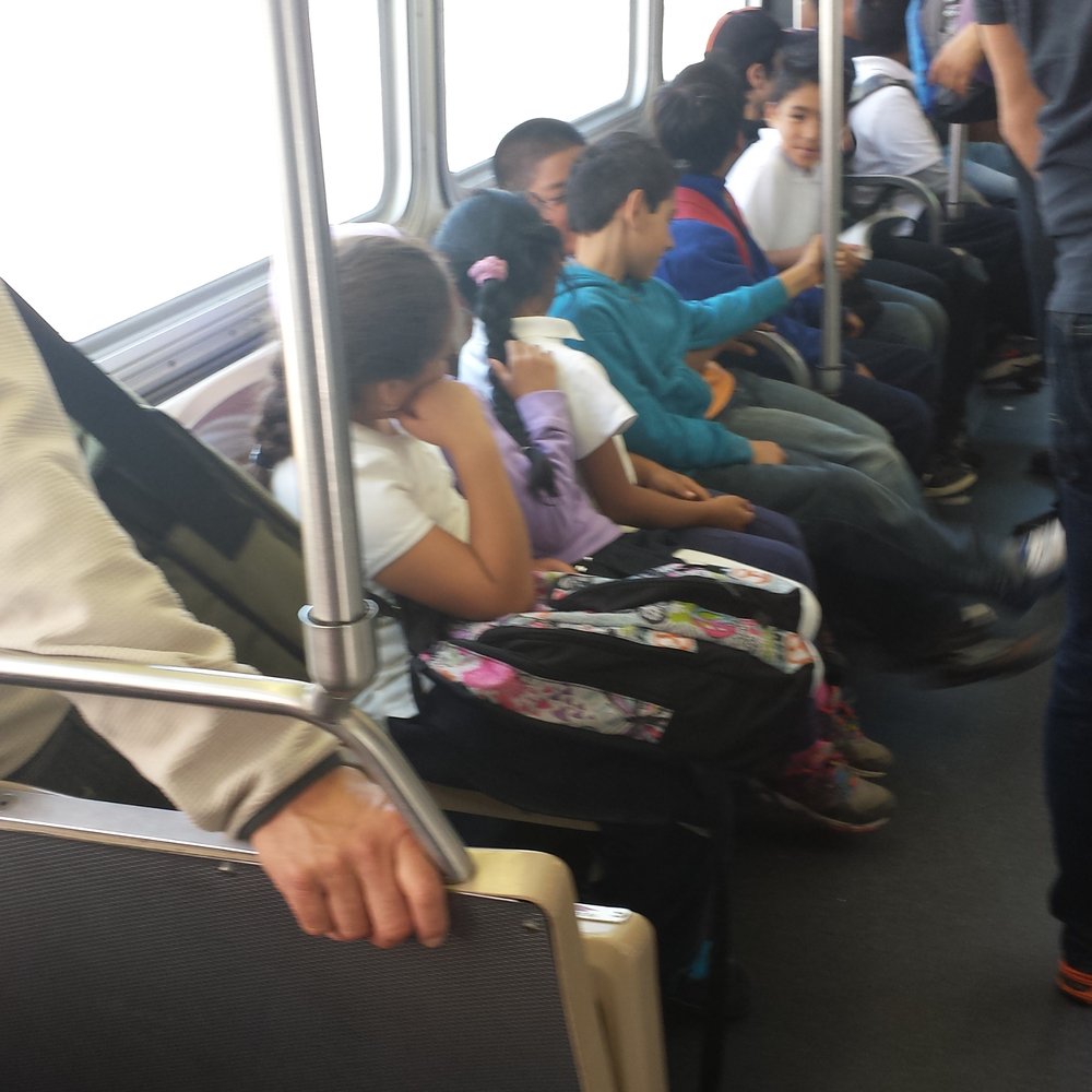 MUNI - 33 Ashbury-18th - Since when is Muni a bleedin School Bus?!! - Public Transportation Near Me
