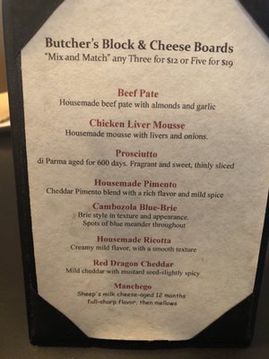 Menu photo 5 The County Cork Wine Pub Eldersburg, MD