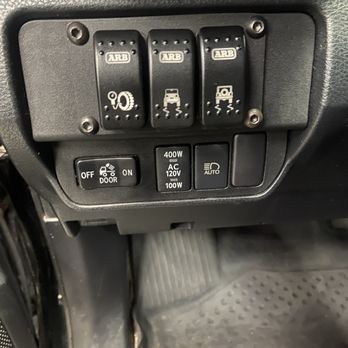 A+ Auto Repair - On board air, front and rear airlock switches all installed by A+! - Auto Repair Near Me - Redwood City, California