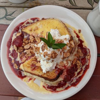 Lucky's Cafe - One of their specials from the summer of 2018, strawberry cheesecake stuffed french toast. Delicious! - Coffee & Tea Near Me - Cleveland, Ohio Lucky's Cafe - One of their specials from the summer of 2018, strawberry cheesecake stuffed french toast. Delicious! - Coffee & Tea Near Me - Cleveland, Ohio