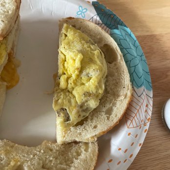 Memo's Bagel Cafe - The amount of egg they put on your bagel. - Cafes Near Me - El Cajon, California Memo's Bagel Cafe - The amount of egg they put on your bagel. - Cafes Near Me - El Cajon, California