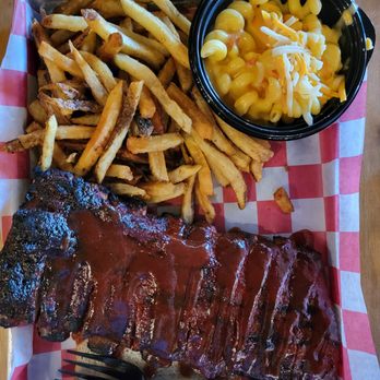 Firewater BBQ - SLOW SMOKED Award-Winning Baby Back Ribs, Hand cut Fries & Mac 7 Cheese! - Barbeque Near Me - New Lenox, Illinois