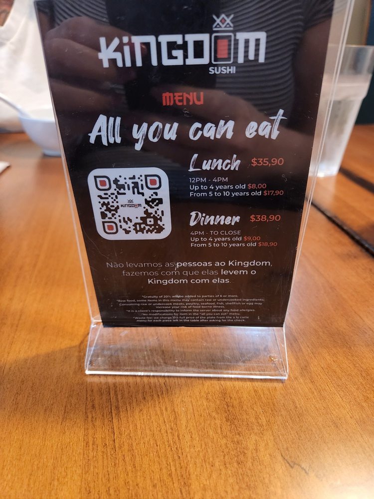 KINGDOM SUSHI 22191 Powerline Rd, Boca Raton, Florida Sushi Bars