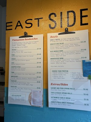 Menu photo 2 East Side Banh Mi Nashville, TN Menu photo 2 East Side Banh Mi Nashville, TN