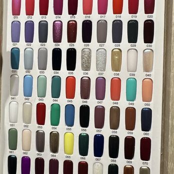 Cure Nail Parlor - Some of the colors - Nail Salons Near Me - Hamburg, New York