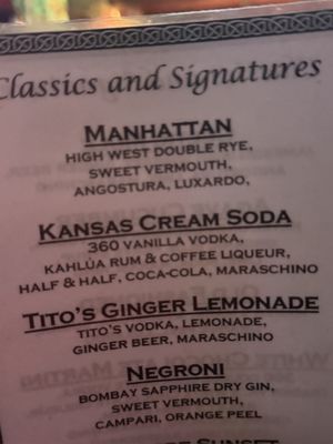 Menu photo 1 The Roost Lawrence, KS