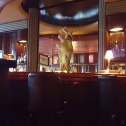 The bar area