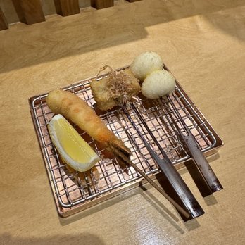 Okatte Tanto NY - Kushikatsu Sampler - Japanese Near Me - New York, New York