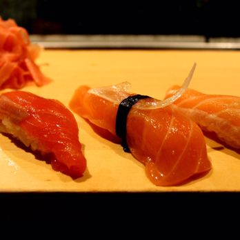 Shiro's - A Salmon Nigiri course at Shiro's Sushi. - Sushi Bars Near Me - Seattle, Washington