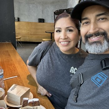 Eggslut - Two happy customers, ready to dig in! - Breakfast & Brunch Near Me - Los Angeles, California