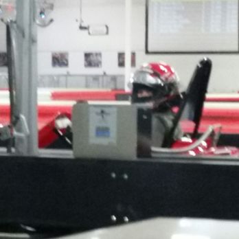 K1 Speed San Antonio - The litle one challenging dad!!! - Amusement Parks Near Me - San Antonio, Texas
