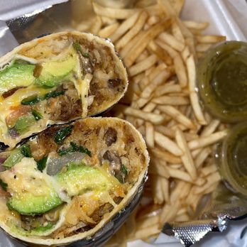 Mary Joe's Deli - Veggie breakfast burrito (not on the menu) - Delis Near Me - Ontario, California