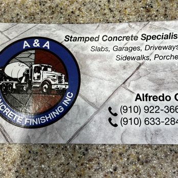 A&A Concrete Finishing - Masonry/Concrete Near Me A&A Concrete Finishing - Masonry/Concrete Near Me
