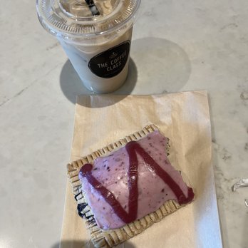 The Coffee Class - Brown Sugar Caramel Pecan Latte (Iced) blueberry poptart - Coffee & Tea Near Me - Las Vegas, Nevada The Coffee Class - Brown Sugar Caramel Pecan Latte (Iced) blueberry poptart - Coffee & Tea Near Me - Las Vegas, Nevada
