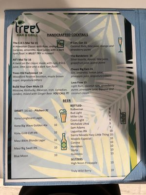 Menu photo 1 Trees Bar & Grill Honolulu, HI