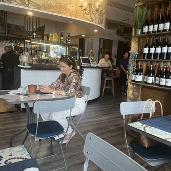 Salento Bistrot - This is just one small side. Tables on other side and outdoor bistro tables. - Wine Bars Near Me - Houston, Texas Salento Bistrot - This is just one small side. Tables on other side and outdoor bistro tables. - Wine Bars Near Me - Houston, Texas