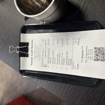 Tokido Craft Ramen - Waste of money for noodles and horrible broth - Ramen Near Me - Chino, California Tokido Craft Ramen - Waste of money for noodles and horrible broth - Ramen Near Me - Chino, California