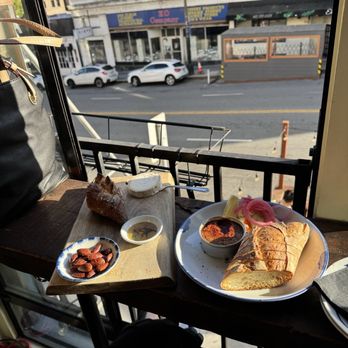 Golden Sardine - goat cheese and pate - Wine Bars Near Me - San Francisco, California