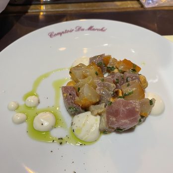 Le Comptoir du Marché - Tuna tartare - French Near Me - Nice, 06 Le Comptoir du Marché - Tuna tartare - French Near Me - Nice, 06