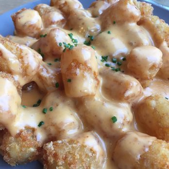 The Cut - Cheesy tatertots. - Burgers Near Me - Irvine, California The Cut - Cheesy tatertots. - Burgers Near Me - Irvine, California