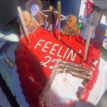 Mitai Bakery - chocolate cake with vanilla frosting. Slightly dry but sweetness from frosting/icing balanced it out. - Desserts Near Me