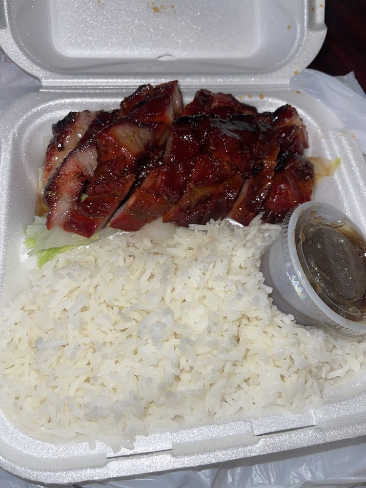 Food from Wong Wong BBQ