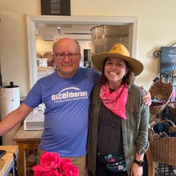 With the owner, Bob, at our favorite winery! With the owner, Bob, at our favorite winery!