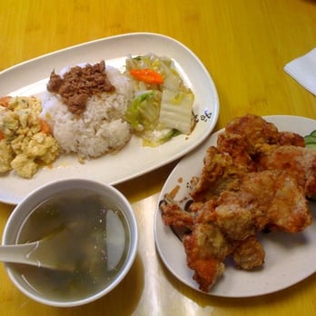Kingchops - Chicken Rice platter - Taiwanese Near Me - Industry, California Kingchops - Chicken Rice platter - Taiwanese Near Me - Industry, California