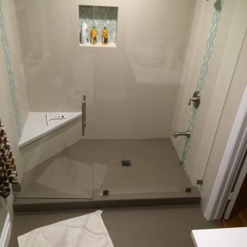Go Frameless Enclosures - So clean this is after a couple months use. Showering on the next level! - Glass & Mirrors Near Me - Fullerton, California