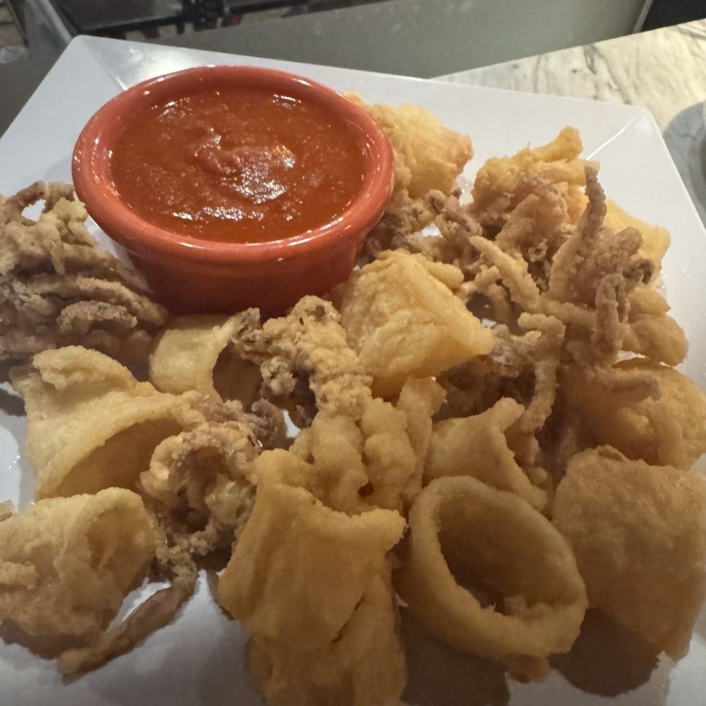 Apulia - Calamari Fritti, so light and delicious - Pizza Near Me - Hoboken, New Jersey