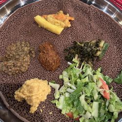 D'Afrique Restaurant & Bar - Vegetarian platter