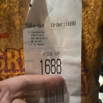 McDonald's - Asked for XTRA pickles didn't get but one - Fast Food Near Me - Charleston, Tennessee