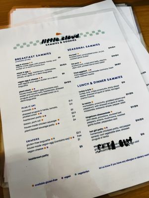 Menu photo 2 Little Cloud Cleveland, OH Menu photo 2 Little Cloud Cleveland, OH