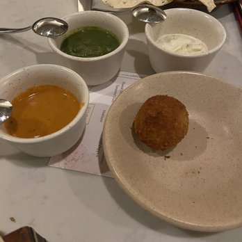 Rooh Columbus - Mango Chutney, Peanut Chutney, lemon aoli - Indian Near Me - Columbus, Ohio
