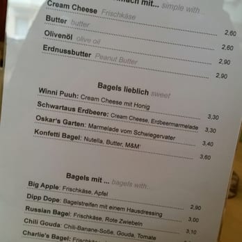 Bagelmann Café - Es gibt noch mehr Bagelvariationen, nicht nur die auf den Tafeln... - Coffee & Tea Near Me - Berlin, BE Bagelmann Café - Es gibt noch mehr Bagelvariationen, nicht nur die auf den Tafeln... - Coffee & Tea Near Me - Berlin, BE