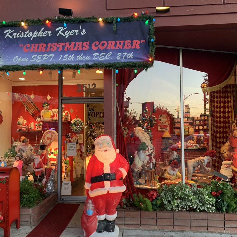 Kristopher Kyer’s “Christmas Corner” - Storefront. - Holiday Decorations Near Me - Pasadena, California Kristopher Kyer’s “Christmas Corner” - Storefront. - Holiday Decorations Near Me - Pasadena, California