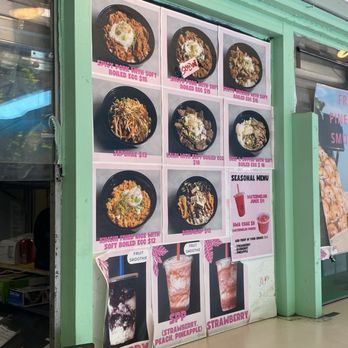 Topped Waikiki - This menu needs updating. Food does not come out looking like this - Korean Near Me - Honolulu, Hawaii