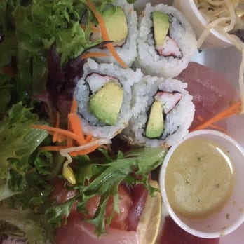 Lan Pan Asian Cafe - Sashimi lunch combo #ItsMyJam - Pan Asian Near Me - Miami, Florida